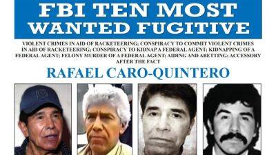 Manuel López Obrador - U.S.Mexico - Mexico captures infamous drug lord Rafael Caro Quintero, still wanted in LA - fox29.com - Usa - Los Angeles - city Los Angeles - Mexico
