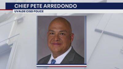 Pete Arredondo - Uvalde school board meeting to discuss firing Chief Arredondo canceled - fox29.com - state Texas - county Uvalde