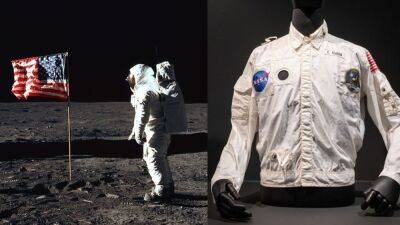 Neil Armstrong - Buzz Aldrin's moon-flown Apollo 11 jacket sells for record $2.8M - fox29.com - New York - Usa