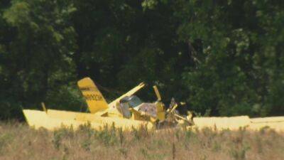 Single-engine crop duster makes emergency landing in Cumberland County field, pilot hospitalized - fox29.com - state New Jersey - county Cumberland - city Hopewell