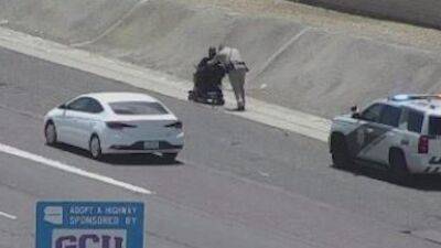 DPS trooper helps veteran with broken scooter on I-17 in north Phoenix - fox29.com - county Lucas - state Arizona - city Phoenix