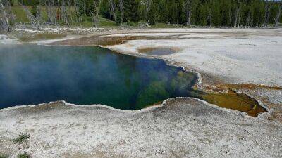 Part of human foot, in a shoe, found floating in Yellowstone hot spring - fox29.com - county Park - state Wyoming - county Hot Spring - county Yellowstone