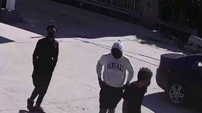 Three suspects accused of threatening, robbing man at East Falls gas station fled in stolen car, police say - fox29.com