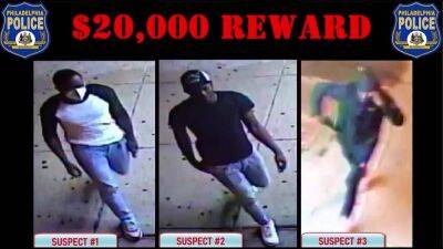 City offering $20K reward for info on 3 suspects wanted in fatal South Philadelphia triple shooting - fox29.com