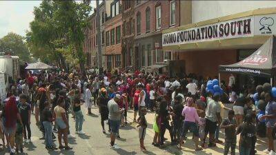 Rickey Duncan - NOMO Foundation sponsors back-to-school 'Prep Rally,' giving children much-needed supplies and fun - fox29.com