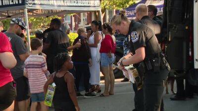 Derrick Wood - Norristown Police Department holds National Night Out to strengthen ties to community - fox29.com - state Pennsylvania - state New Jersey - county Douglas - city Norristown, state Pennsylvania