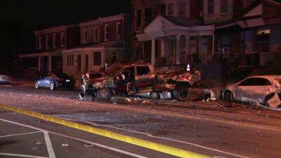 Police looking for truck after man dies, several cars struck in East Germantown hit-and-run - fox29.com - city Germantown