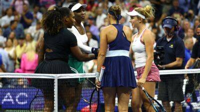 Serena Williams - Billie Jean - Venus Williams - US Open: Serena, Venus Williams lose in 1st round of doubles - fox29.com - Usa - France - Czech Republic - county Arthur