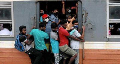 Sri Lankans - High Fuel Costs forcing Sri Lankans to use packed public transport - newsfirst.lk - Sri Lanka
