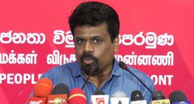Suppression does not erase dissent: AKD - newsfirst.lk