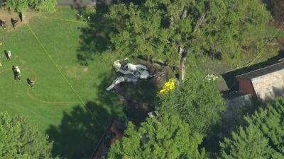 Plane crashes on front lawn of home in Lehigh County, emergency crews on scene - fox29.com - state Pennsylvania - county Lehigh - city Salisbury