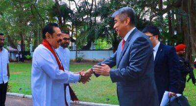 Mahinda Rajapaksa - Namal Rajapaksa - Sagara Kariyawasam - Tharaka Balasuriya - Chinese Communist Party delegation meets Mahinda, Namal - newsfirst.lk - China - Sri Lanka
