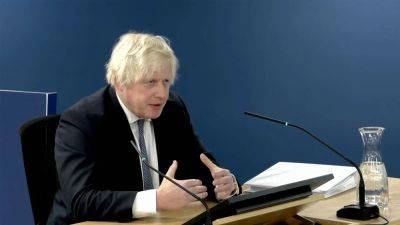 Boris Johnson - Johnson begins second day of evidence to UK's Covid inquiry - rte.ie - Britain
