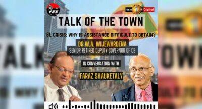 Talk of the Town | 15 Feb 2023 | SL crisis: why is assistance difficult to obtain? | Senior Retired Deputy Governor of CB, Dr. W.A.Wijewardena in conversation with Faraz Shauketaly - newsfirst.lk