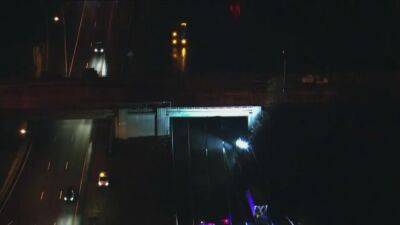 Officals: 295 overpass closed at Hawks Bridge Road indefinitely for structural repairs to the bridge - fox29.com - Usa - state New Jersey