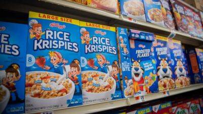 Kellogg will split into two companies. Here are the names - fox29.com - Usa - state New York - county Will - county Ferry