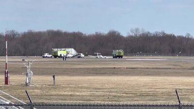 Small plane makes emergency landing at Trenton-Mercer Airport - fox29.com - state New Jersey - county Mercer
