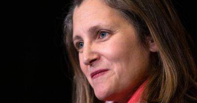 Justin Trudeau - Chrystia Freeland - ‘Targeted’ inflation relief for vulnerable Canadians coming in 2023 budget: Freeland - globalnews.ca - Canada - city Ottawa - county Canadian