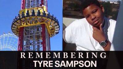 Remembering Tyre Sampson: One year since tragic fall from ride at Orlando's ICON Park - fox29.com - state Missouri - county St. Louis