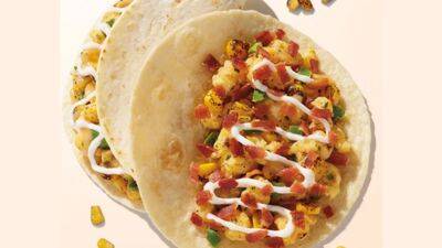 Dunkin' adds breakfast tacos to US menus nationwide - fox29.com - Usa - city Boston - city Cincinnati