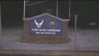 Joint Base Andrews lockdown lifted after report of armed person on base - fox29.com - county Prince George