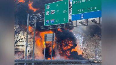 Frederick, MD tanker explosion leaves 1 dead; Shuts down part of US-15 - fox29.com - Usa - state Maryland - county Frederick