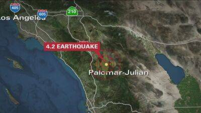 Preliminary 4.2-magnitude earthquake reported just outside of Riverside County - fox29.com - county Riverside