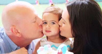 Bruce Willis - Emma Heming Willis - Bruce Willis' wife shares sweet pics of proud dad with daughter Mabel amid sad health news - msn.com