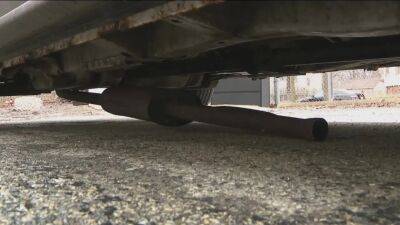 String of catalytic converter in thefts in Delaware County targeted specific vehicle type - fox29.com - state Pennsylvania - state Delaware
