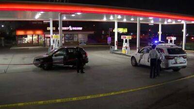 Police: Man shot, run over by U-Haul truck at East Falls gas station; woman in custody - fox29.com