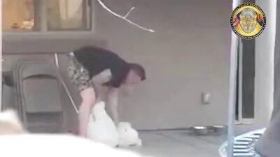 Jeffrey Wright - Dog abuse at Peoria home caught on video, suspect arrested - fox29.com - state Arizona - county Peoria