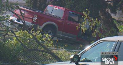 Edmonton road rage, carjacking spree victim says vehicle rammed 20 times on Henday - globalnews.ca