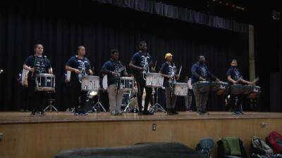 Dawn Timmeny - Over 100 students perform in Philadelphia School Districts inaugural drumline expo - fox29.com - city Philadelphia