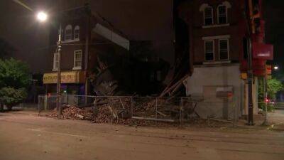 Officials: 3-story building collapses in North Philadelphia, sends 3 to the hospital - fox29.com - city Philadelphia - city Germantown