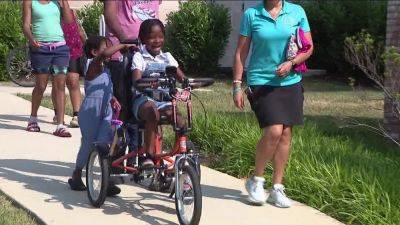 Child who suffered traumatic injuries in Philadelphia hit-and-run last fall gifted custom bike - fox29.com - Philadelphia - state Delaware - city Wilmington, state Delaware