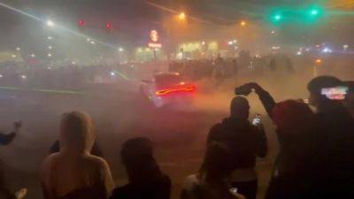 John Macnesby - Videos show drivers doing illegal donuts, burnouts as crowds take over Philadelphia intersection - fox29.com
