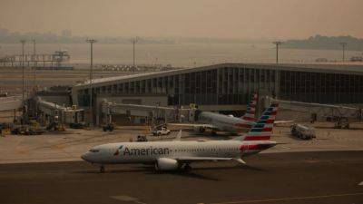 American Airlines allowing passengers to rebook without fees as wildfire smoke impacts Northeast - fox29.com - New York - Usa - Canada - area District Of Columbia - state Pennsylvania - state New Jersey - state Ohio - state Massachusets - Philadelphia - Washington, area District Of Columbia - state Virginia - state Maryland - state New Hampshire - county Major - county Queens - city Newark - state Rhode Island - city New York, county Queens