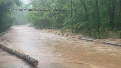 'A foot of water coming at us': Bucks County flash flood survivors recount effort to stay alive - fox29.com - state Delaware - county Bucks - city Newtown