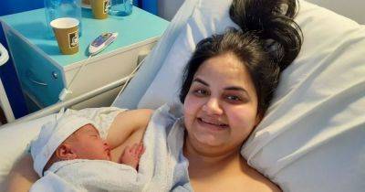 Mum who suffered nine tragic miscarriages welcomes baby girl 36 minutes into 2024 - manchestereveningnews.co.uk