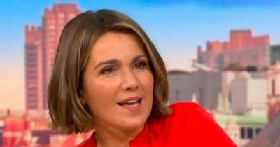 Susanna Reid - Gorka Marquez - Richard Madeley - Good Morning Britain's Susanna Reid gives real reason for quitting drinking after visiting her doctor - manchestereveningnews.co.uk - Britain - city Manchester