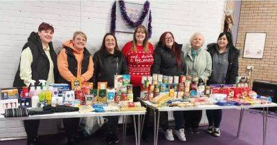 Super generous East Kilbride slimmers give to Loaves and Fishes food bank - dailyrecord.co.uk - county Morrison