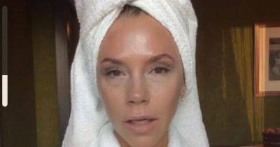 Victoria Beckham - Victoria Beckham looks stunning as she goes makeup-free to discuss 'beautiful radiance' - ok.co.uk - New York - Victoria, county Beckham - city Victoria, county Beckham - county Beckham