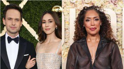 Meghan Markle - Patrick J.Adams - Gina Torres - The 2024 Golden Globes Red Carpet Was One Big Suits Reunion - glamour.com - Usa - Reunion