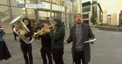 Sam Thompson - Kate Ferdinand - Marvin Humes - Nigel Farage - Tony Bellew - This Morning viewers say 'of course' as they spot problem with Sam Thompson's presenting stint in Manchester - manchestereveningnews.co.uk - Australia - city Manchester - city Chelsea