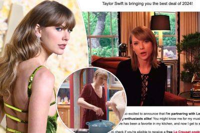 Taylor Swift - Taylor Swift fans scammed after fake AI Le Creuset cookware endorsement goes viral - nypost.com - New York - Netherlands