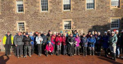 East Kilbride - First walk of the year sees East Kilbride hikers take on New Lanark - dailyrecord.co.uk
