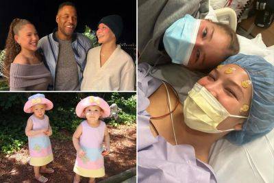 Michael Strahan - Michael Strahan’s daughter Sophia praises ‘strong’ twin sister Isabella after brain tumor diagnosis - nypost.com - New York - state California - county Isabella