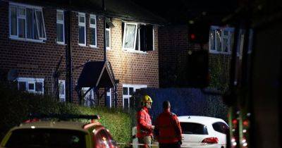 Woman taken to hospital after house fire sees emergency services flood street - manchestereveningnews.co.uk - county Park - county Phillips