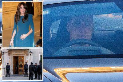 Royal Family - Buckingham Palace - Kate Middleton - prince William - Kensington Palace - Grant Harrold - Charles - Charles Iii III (Iii) - Prince William seen visiting wife Kate Middleton at London Clinic as she remains in recovery - nypost.com - county Prince William - London