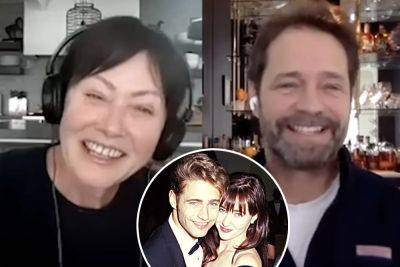Shannen Doherty - Gabrielle Carteris - Tori Spelling - Jason Priestley - Jason Priestley: How ‘admirable’ Shannen Doherty is managing her ‘difficult’ cancer battle - nypost.com - Austin, county Green - county Green